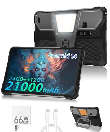8849 Tank Pad E Tablet with Projector 10.95 4G Android 14 Rugged Tablet