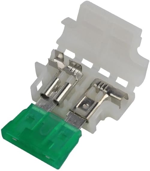 5sets Waterproof Auto Standard Middle Fuse Holder + Car Boat Truck ATC ATO Blade Fuse Fuse Hardware Parts (Color : 20a Yellow)