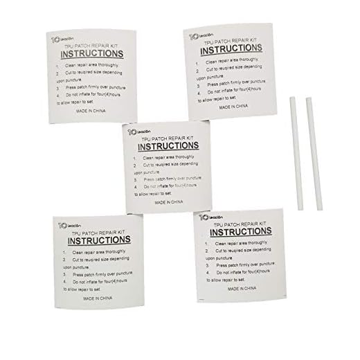5 Pack of TPU Pool Patch Repair Kit for Air Mattress, Swimming Pool, Bounce House, Tent, Canvas, Canopy, Pool Floats, Tubes Air Bed and Inflatable Toys with 2 Pieces of Plastic Deflate Tubing