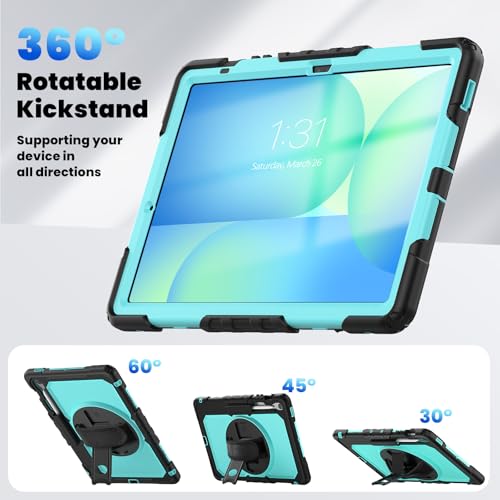 Protection Samsung Tab S10 FE+ 13,1 pouces SM-X620 antichoc rotative - 5