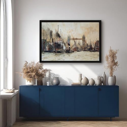 Cadre à suspendre Tower Bridge Dixon impression sur toile grand format