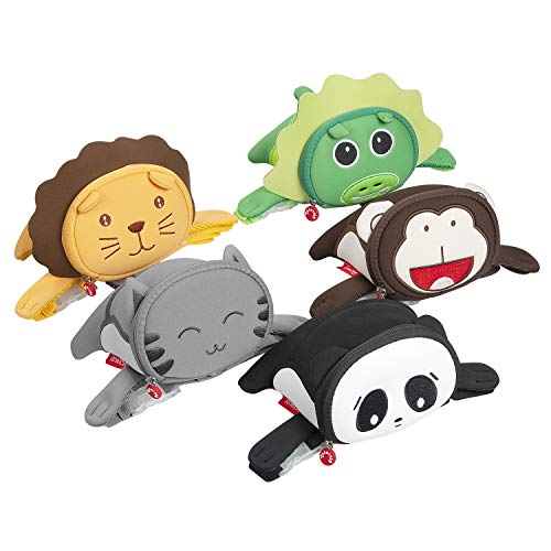 Termichy Kids Waist Bag Cute 3D Cartoon Bear Animal Travel Kids Fanny Pack For Babies Girls Toddler Children Sport Camping Trip Makeup Masquerade Toy Christmas Gift, Parent-child Dressing(Panda) - Thumbnail 7