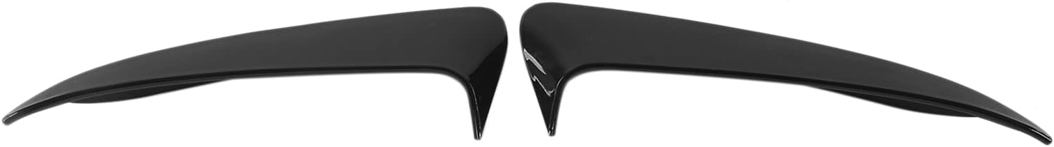 Rear Bumper Air Fit for Vent Cover Trim Fit for C-Class W205 Sedan Sport 4-Door Afit for MG Line 2015+ Premium ABS Material Black Aggressive Look for Car Stick-On Installation