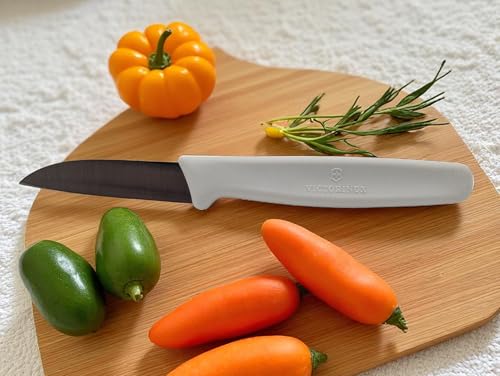 Victorinox Paring Tourne, 2.25" Sheep's Foot, Small White Polypropylene Handle