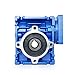 CNCTOPBAOS NMRV030 Worm Gear Reducer Speed Ratio 30:1, 60mm Flange, 14mm Output Shaft, RV30 NMRV30 Square Worm Gearbox Speed Reducer for Nema23 Stepper Motor