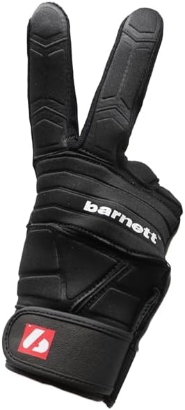 BARNETT FLG-03 Professional Linemen Football Gloves, OL, DL Black