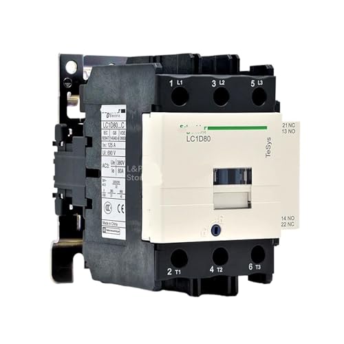 Contacteur LC1D80M7C 80A charge 37KW 380V bobine 220VAC TeSys contacteur triphasé LC1-D80M7C