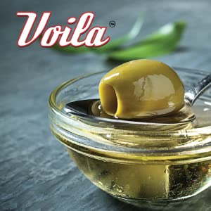 Voila Extra Virgin Olive Oil 1 Liter | Cold Extraction, Low in Saturated Fat, Premium and Light Taste | Imported from Spain For Cooking, Salads, & More | EVOO 2