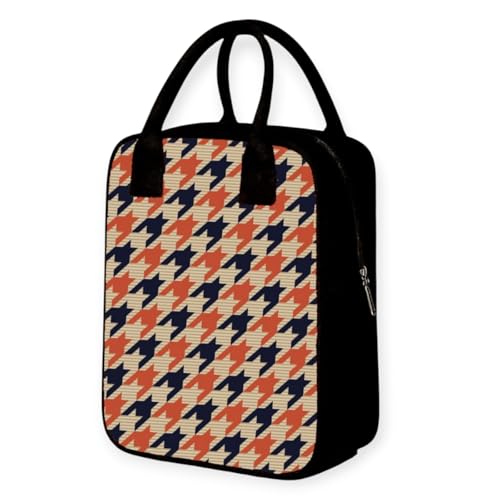 Image of Nibbler Lunch Bag Office Tiffin Bags for Men Women | Insulated Hot Cold Travel Lunch Bag | for Lunch Tiffin Box & Bottle | Multi-use Storage I for Office & School (Shepherd's)