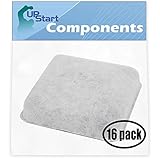 UpStart Components 16-Pack Pet Water Fountain Charcoal Filter Replacement for Petmate Mason Pet Fountain - Compatible with Petmate Water Fountain Filter Brand
