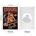 GLOBLELAND Vintage Pin Up Lady Metal Tin Sign 8×12inch Retro Cigar Funny Tin Room Door Sign Cave Signs Art Plaque Poster Wall Decor for Home Bars Cafe Pubs Club Decoration