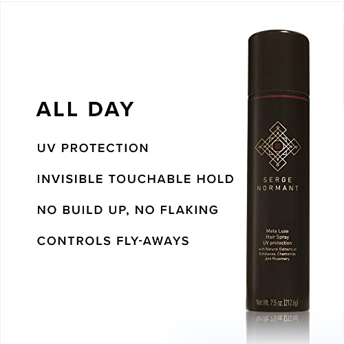 Serge Normant Meta Luxe Hair Spray With Uv Protection, Prevents Color Treatments From Fading, Long Lasting Sun Protectant, All Day Hold, Award Winning, Celebrity Loved Hairspray, 7.5 Fl Oz #TOP1
