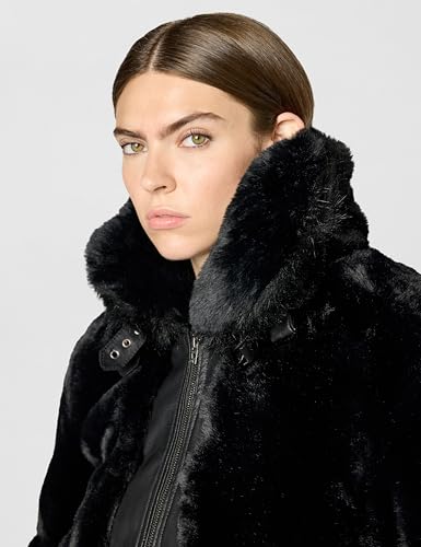 [BLANKNYC] womens Faux Fur Coat Outerwear, Comfortable & Stylish Jacket4