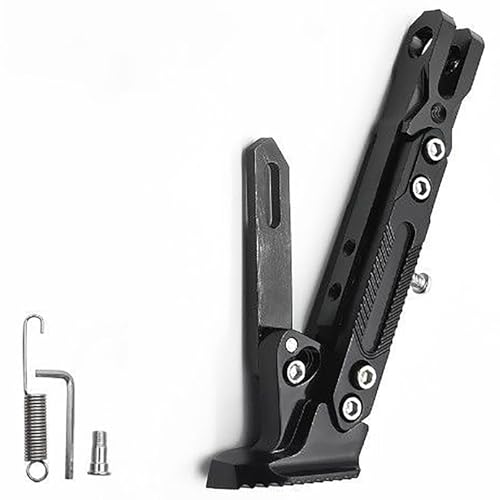 Béquille latérale noire pour Harley Davidson Softail Slim 2012-2024 - 3
