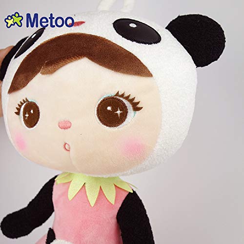Boneca MeToo Panda Girl - 33 cm Boneca de Pano Baby Plush Toys
