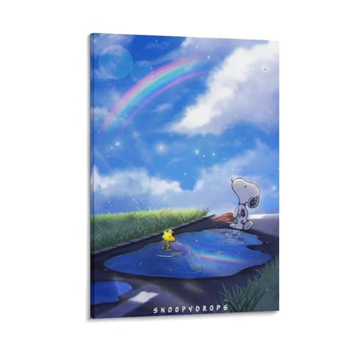 �A�[�g�p�l�� �X�k�[�s�[���C���{�[ �|�X�^�[�q�������̑��� �|�X�^�[ �|�X�^�[ ���� �G �L�����o�X �ǃA�[�g ���r���O���[�� �Q�� ��� �A�[�g�p�l��24x36inch(60x90cm)