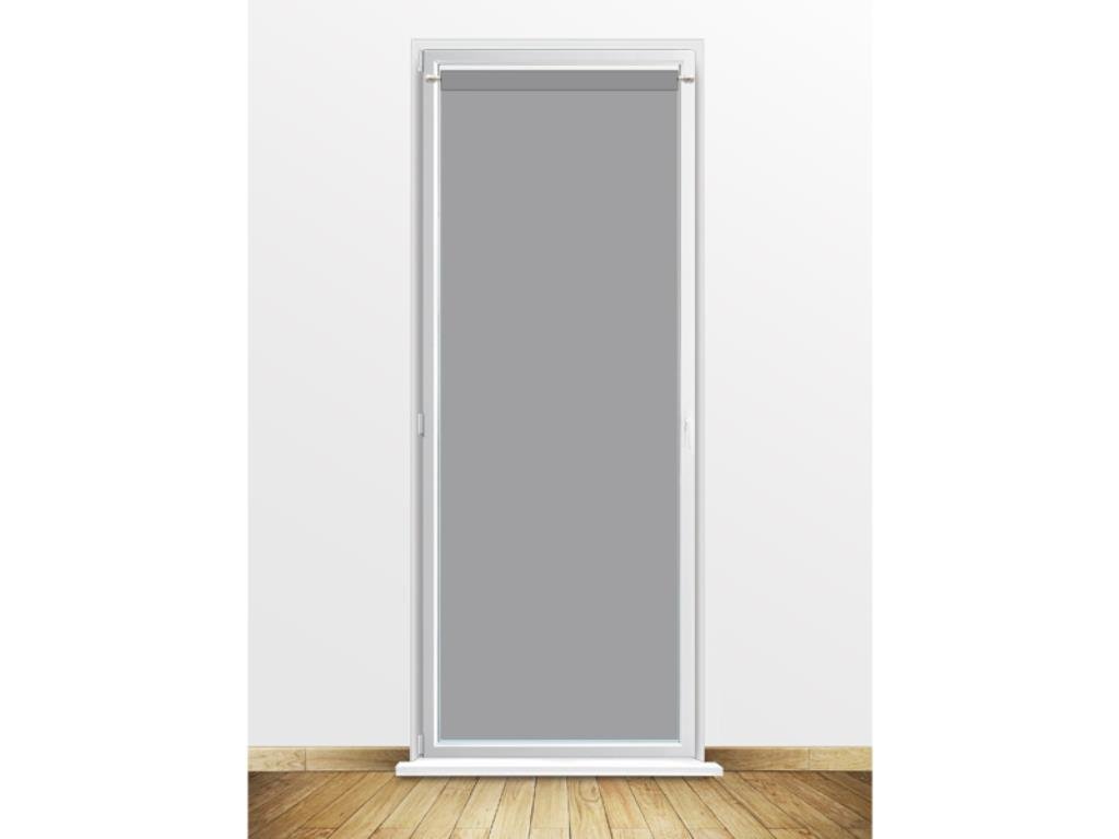 Soleil d'ocre Visillo para Ventana Dolly, Gris (Antracita), 90 x 200 cm