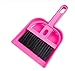 Produktbild DSGGYJG Besen Mini Desktop Sweep Reinigungsbürste Kleine Besen Kehrschaufel Set Home Office Tisch Reinigungswerkzeuge Tragbare Schreibtisch Kehrschaufel Set W