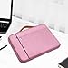 Ferkurn Laptop Sleeve Case Compatible with 12.3" Microsoft Surface Pro 11/10/9/8/X/7+/7/6/5/4, 12.4" Microsoft Surface Laptop Go, MacBook 12, HP, Acer, Waterproof Slim Tablet Cover with Handle, Pink