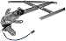 Dorman 741-873 Ford/Lincoln Front Passenger Side Window Regulator with Motor