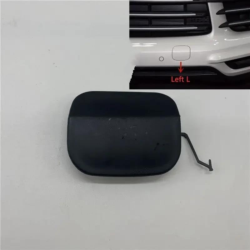 Zaślepka przyczepy samochodowej do Porsche do Cayenne 92A 2019 2020 przedni zderzak hak holowniczy osłona na oczko 9Y0807155G2X 9Y0807156G2X osłona haka holowniczego samochodu