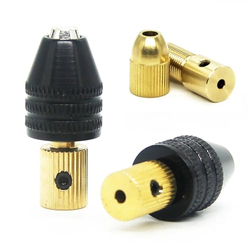 Drill Head Collet 0.3-3.4mm Small Electronic Drill Bit Collet Chuck Tool Set Fixture Clamp Multifunction Drill Chuck for Rotary 