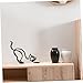 Imagen de ULTECHNOVO Adorno Minimalista Gato De Hierro Forjado Negro