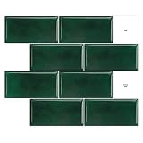 Kylly Peel and Stick Backsplash for Kitchen Wall Decor, Peel and Stick Tile Stickers Stick On Vinyl