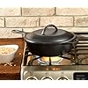 Lodge 3 Quart Pre-Seasoned Cast Iron Deep Skillet with Lid