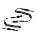 YONGNUO 2 Pack Flash Sync Cord for Strobe 6.35mm + 3.5mm Flash PC Sync Cable Adapter for RF 603 Flash Trigger and Studio LS-PC635