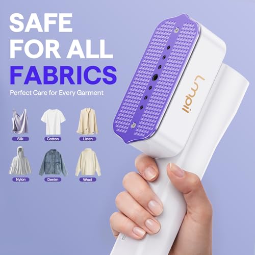Steamer for Clothes, Handheld and Portable with 15-Second Heat-Up, 2-in-1 Steamer and Iron - image 6