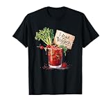 I Drink My Veggies: Funny Bloody Mary Brunch Vibe T-Shirt