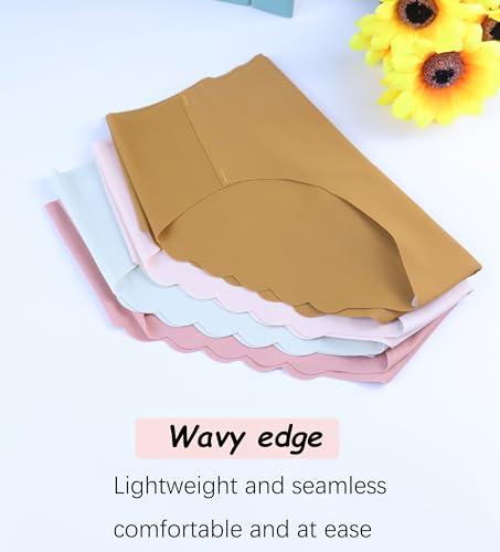 Boboking Teen Girls Seamless Underwear Tagless Panties Full Coverage Pack of 83