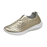 eoligeros Liberte Deportivos para Plantillas de Mujer Muy Cómodos Gold Cuero Sintetico Talla: 40