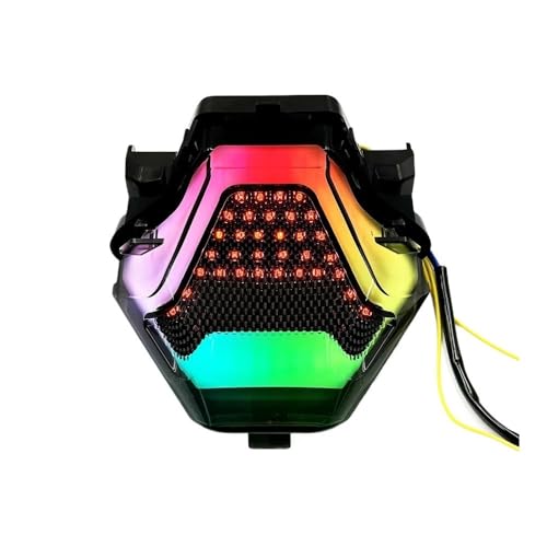 Feu arrière LED pour moto Yamaha R3 MT07 optique premium avec stop intégré
