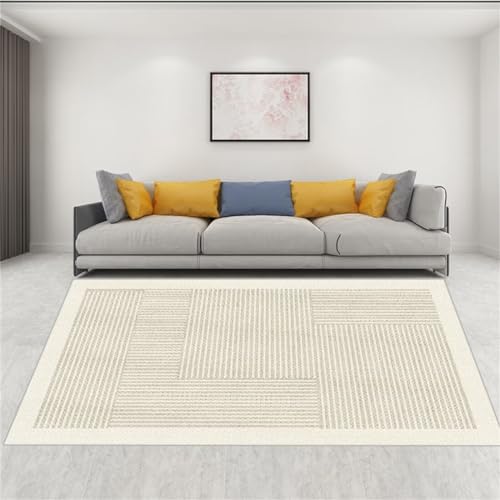 Tapis de jeu bébé et tapis de chambre au design minimaliste gris de 90X150CM - 2