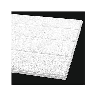 Armstrong Acoustical Ceiling Tile 511a Cirrus Second Look Iii Humiguard Plus, 24x48x3/4 In., 6 Per Case