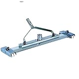 En extrusión de aluminio anodizado pulido y latón cromado con una longitud de 840 mm. terminales internos para 1½ '(38 mm) y 2 externos' tuberías (50 mm) de succión.