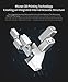 HiFi in-Ear Earphones,CCA- C16 IEM Earphones/Headphones 8 Balanced Armature Units Per Side,Zinc Alloy Shell Custom Made Sound Performance for Musician Audiophile with Detachable Cable(NO MIC)