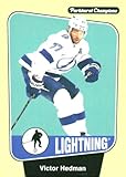 2024-25 Parkhurst Champions #192 Victor Hedman Tampa Bay Lightning Official Hockey Card in Raw (NM or Better) Condition