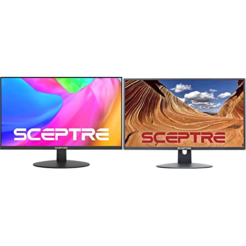 Image of Sceptre IPS 27 inch LED Gaming Monitor (E278W-FPT Series) 24 inch Professional LED Monitor (E248W-19203R Series)
