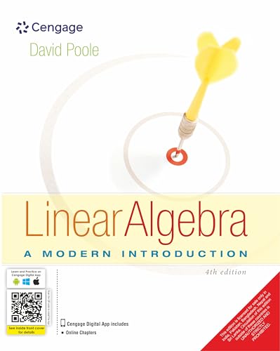 Linear Algebra: A Modern Introduction 8131530248 Book Cover