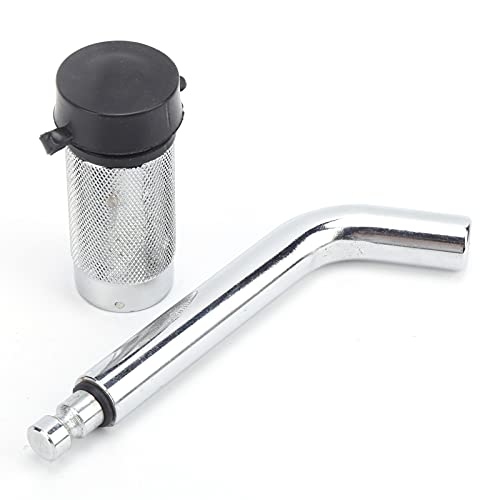 Trava de engate + pino de trava de engate de reboque, pino curvado de 5/8 polegadas, acessório de ca