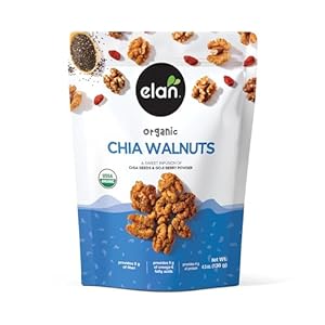 Elan Organic Chia Walnuts, 4.5 oz, ...