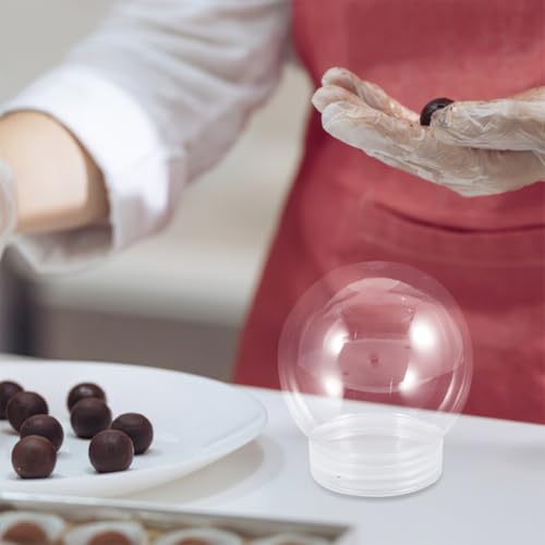 Ciieeo 6 Pçs Globos De Neve De Plástico Para Artesanato 300Ml Crianças Vazio Globo De Água Clara Com