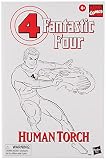 Hasbro, Figura Vintage Legend Los 4 Fantásticos La Antorcha Humana 2 de Marvel