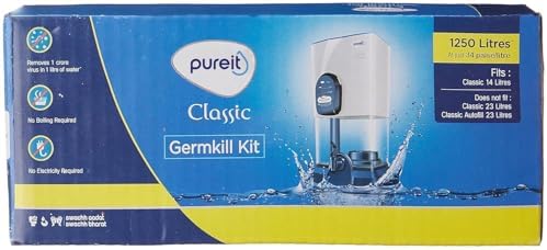 Pureit HUL Germkill kit for Classic 14 L Water Purifier - 1250 L