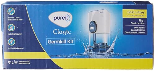 Pureit HUL Germkill kit for Classic 14 L Water Purifier - 1250 L