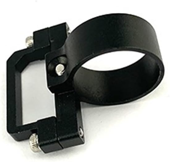 GJ-XT90 Power Plug Fixing Component XT90 Connector Mount Aluminum Clamp For 18mm/20mm Carbon Tube For Industrial High-Current Power Systems 1Set(Fixing part-18mm)