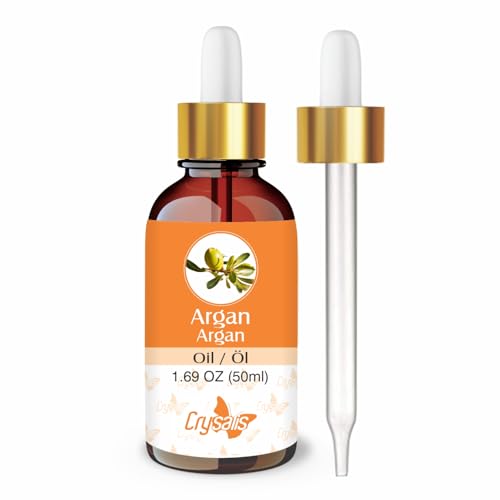 Crysalis Argan Oil| Pure & Natural Undiluted Cold Pressed Carrier Oil - 50ml